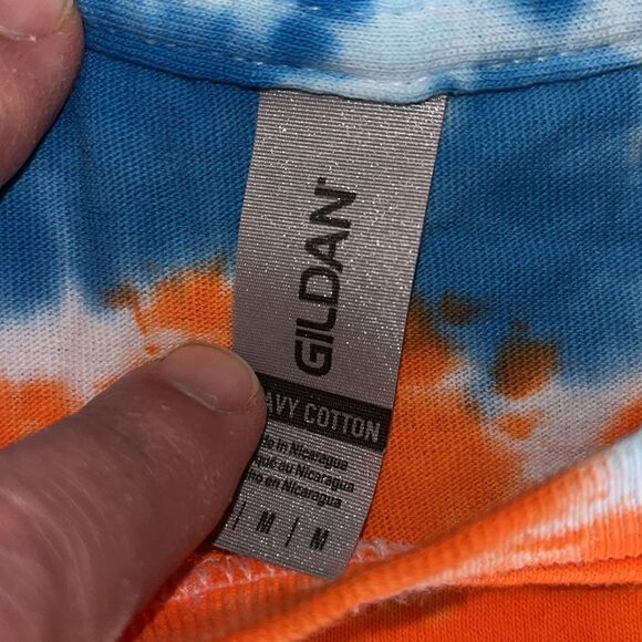 Tie dye Florida Gators Basketball football team t shirt M mens cotton madness - Picture 3 of 4